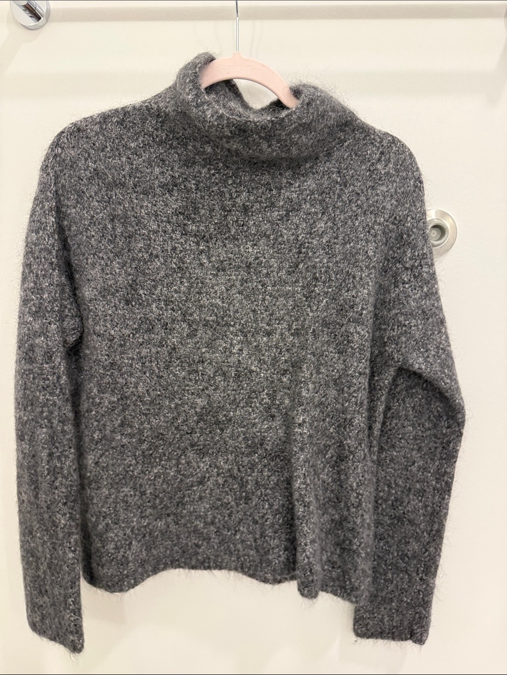 MaxMara Charcoal Grey Turtleneck Sweater